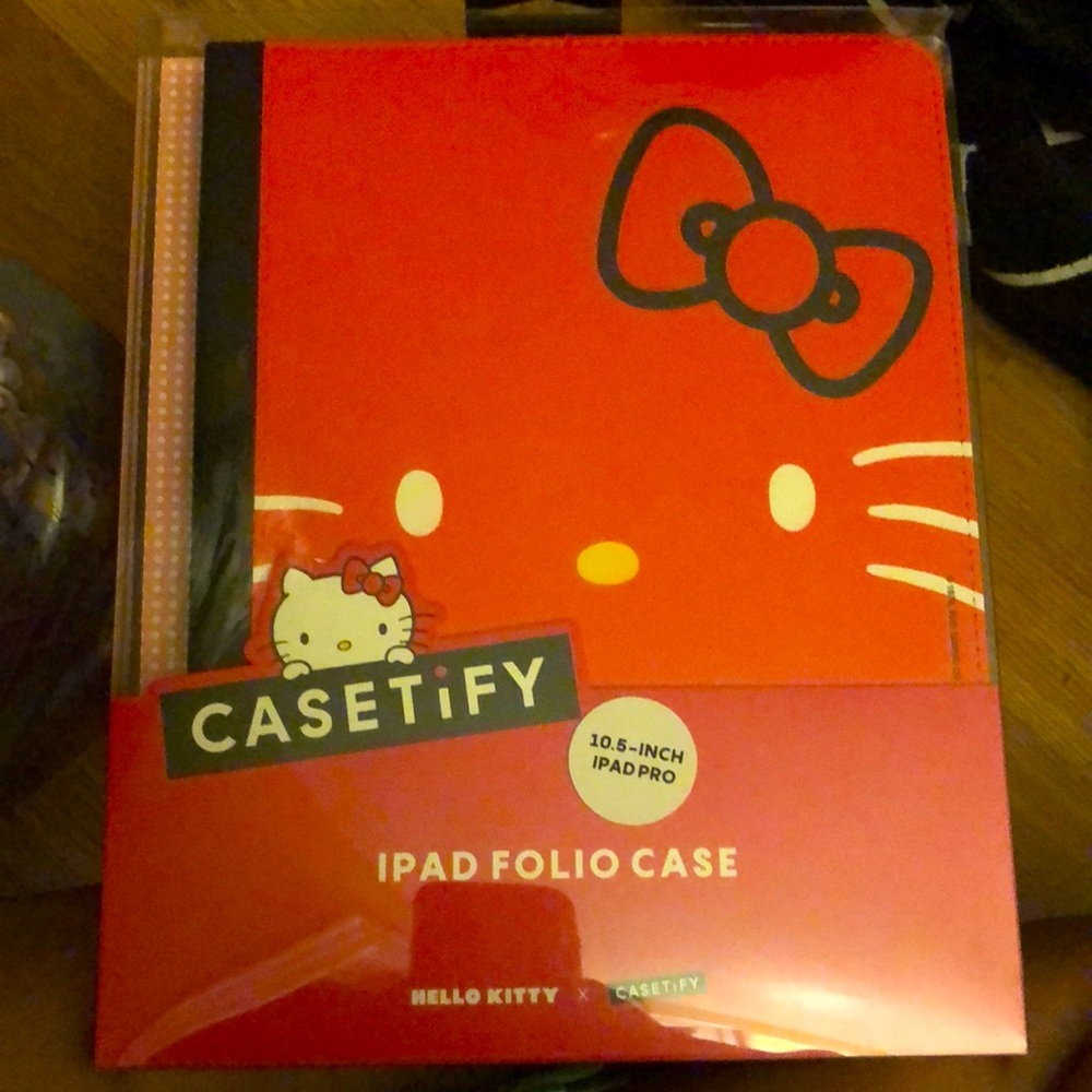 Casetify Hello Kitty 10.5 inch IPAD Pro Folio Case “BRAND NEW”